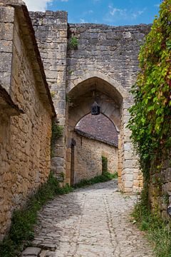 old typical french vilage in the dordogne, beynac by ChrisWillemsen