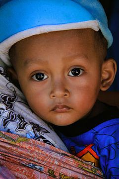 Little boy in Yogyakarta