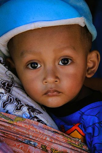 Little boy in Yogyakarta