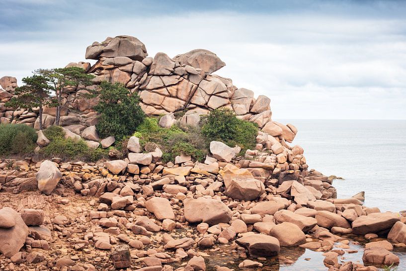Côte de Granit Rose | Bretagne, Frankreich von Marjan Schmit Visser