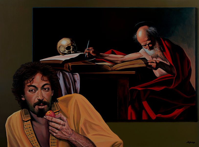 Caravaggio Having A Break by Paul Meijering
