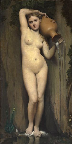 Jean Auguste Dominique Ingres - The Spring van 1000 Schilderijen