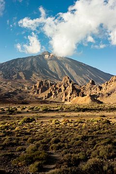De vulkaan El Teide in Tenerife van Maurice Vinken