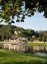 Kurort Rathen, Saxon Switzerland - Niederrathen and Elbe river by Pixelwerk thumbnail