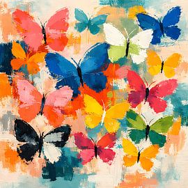 Tanz der Farbenflügel von ButterflyPix