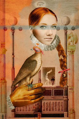 Victoria (1 von 4) Falconer in einer Welt im Wandel von Blikstjinder by Betty J