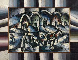 Arthur Segal - Schneeschipper (um 1919)