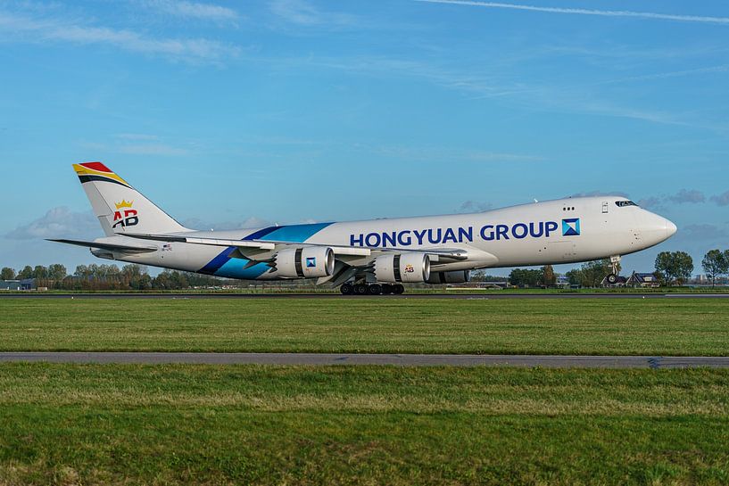 Boeing 747-8F der Air Belgium &quot;Hongyuan Group&quot; (OE-LFC). von Jaap van den Berg