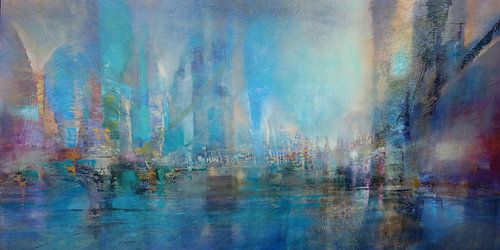 Pulserend leven op de rivier __