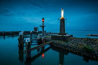 Volendam - stimmungsvolle Abendaufnahme des Hafens von Keesnan Dogger Fotografie Miniaturansicht