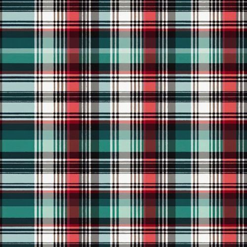 Vintage Plaid # VII