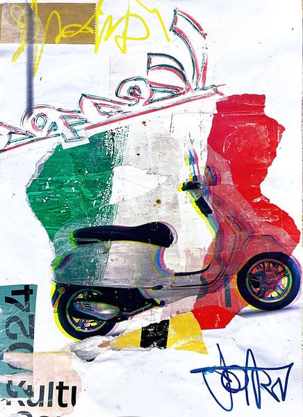 Grunge Collage 14 von johannes richter