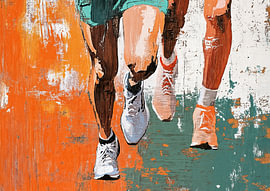 Marathon | Marathoniens sur OMG Art
