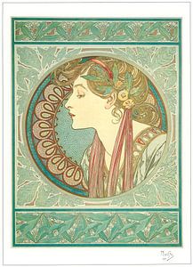 Laurier d'Alphonse Mucha