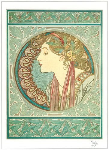 Laurier by Alphonse Mucha