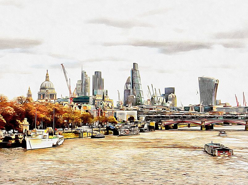 City View London by Dorothy Berry-Lound