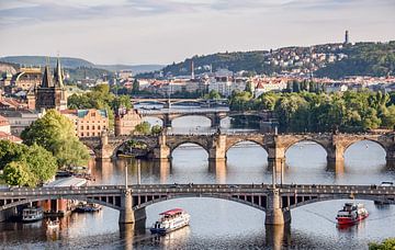 Karlsbrücke Prag von Eva Fontijn