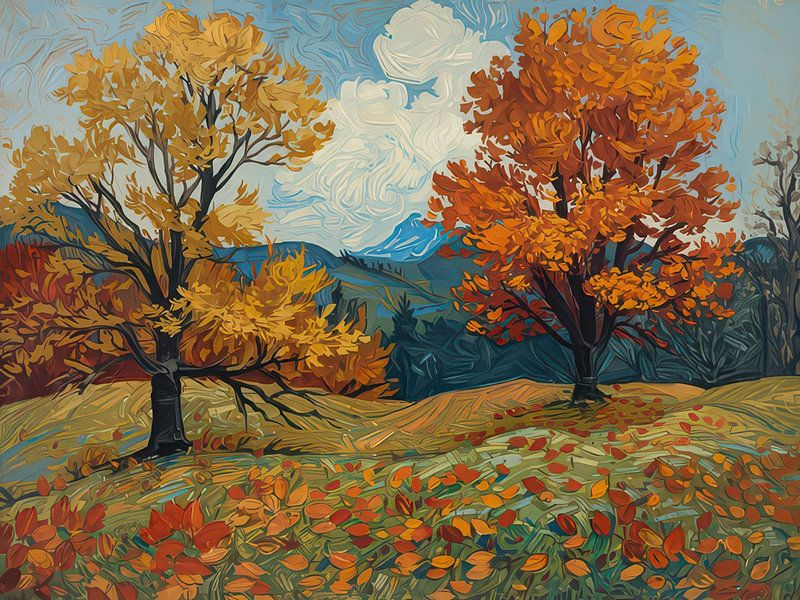 Colourful autumn by Kay Weber