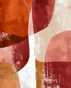 Abstrakte Kraft in Farbe