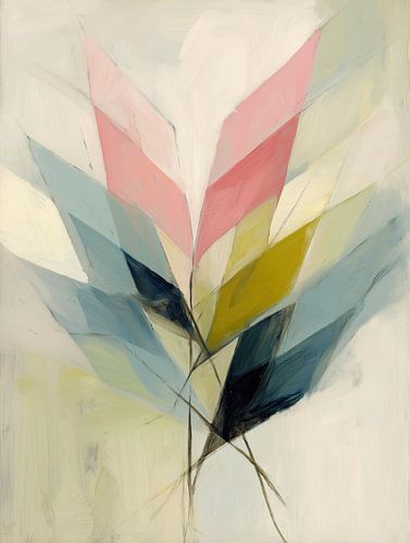 Colourful Abstract Leaves by Bert Nijholt