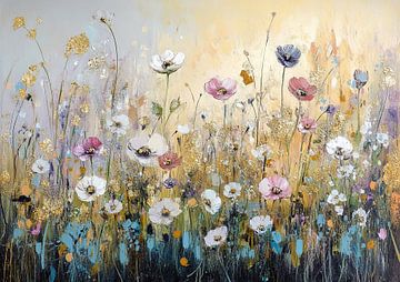 Bloementuin | Whispers of Summer Breeze van De Mooiste Kunst