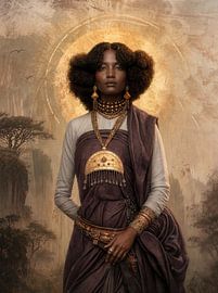 Afrikanische Prinzessin aus Madagaskar