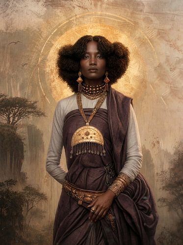 African princess from Madagaskar