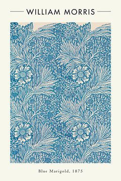 William Morris - Blaue Ringelblume von Walljar