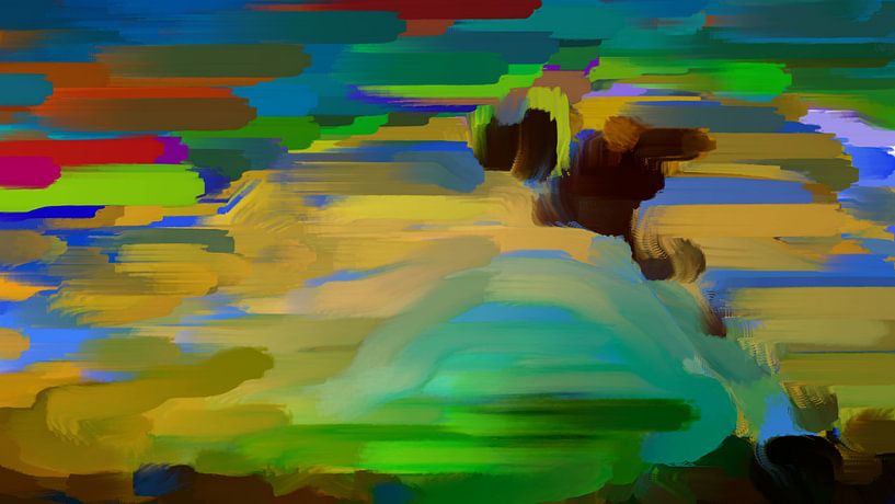 Dog Sunrise by Judith Robben