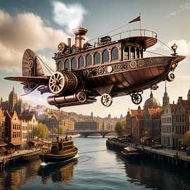 Aerial Steam-Punk van LucFineArt