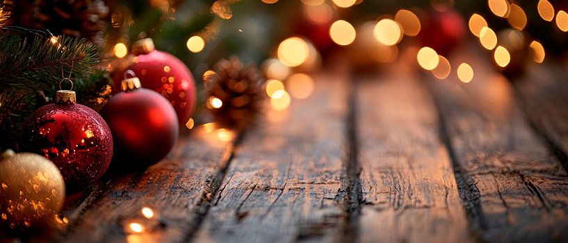 Kerst glamour van Poster Art Shop