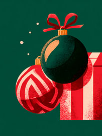 Décorations de Noël et cadeaux graphiques sur Mosaic Dialogue