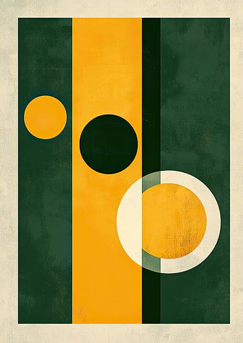 Bauhaus green yellow