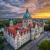 Rathaus von Hannover, Deutschland von Michael Abid