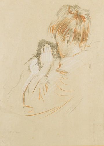 Paul César Helleu - Portrait of Ellen Helleu, the artist's daughter