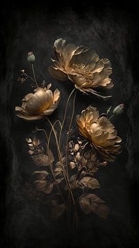 Blumenstrauß malen von Preet Lambon