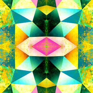 NEON POLYGON DIAMONDS