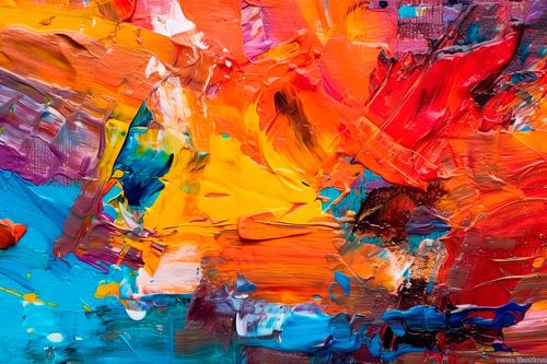 Vitality in Colour: Dance of Energy and Emotion