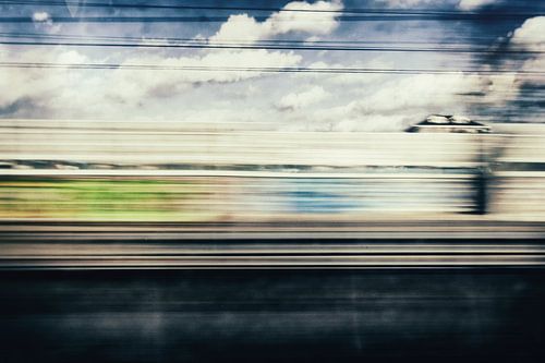 On the move (III) van André Blom Fotografie Utrecht