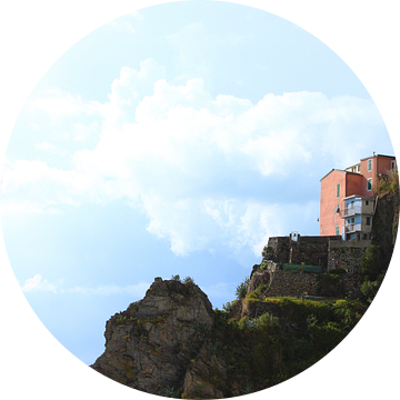 Mooi landschap in Riomaggiore, Cinque Terre, Italie van Shania Lam