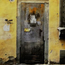 Doors serie - Italia 4 van Joost Hogervorst