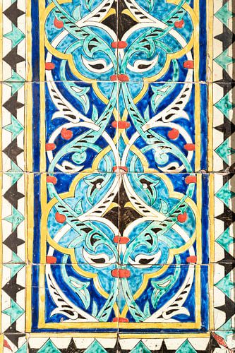 Tegel Patroon in Istanbul - Turkije Fotografie