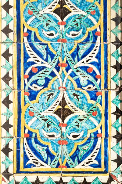Motif de tuile à Istanbul - Photographie de la Turquie par Henrike Schenk