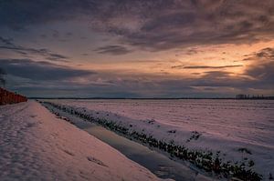 Sneeuw in Westbroek