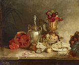Stilleben von Frucht und Urne, Theodore Clement Steele von Meisterhafte Meister Miniaturansicht