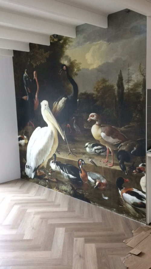 Die schwimmende Feder - Melchior de Hondecoeter