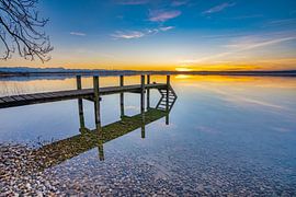 Meer van Starnberg van Einhorn Fotografie