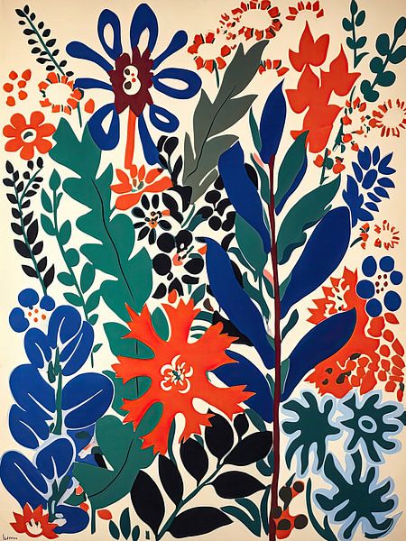 Botanical Matisse Bliss by Your unique art
