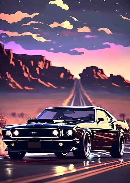 Ford mustang by Leader Fc