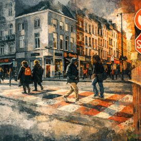 Le rythme de la ville sur Geert Van Baelen